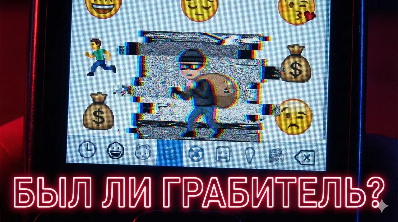 Эмодзи: Грабитель